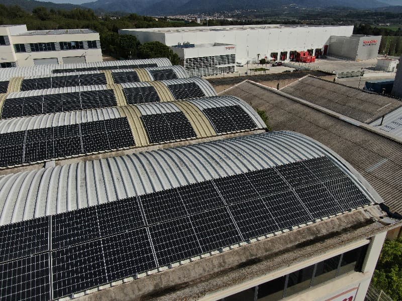 panel solar industrial