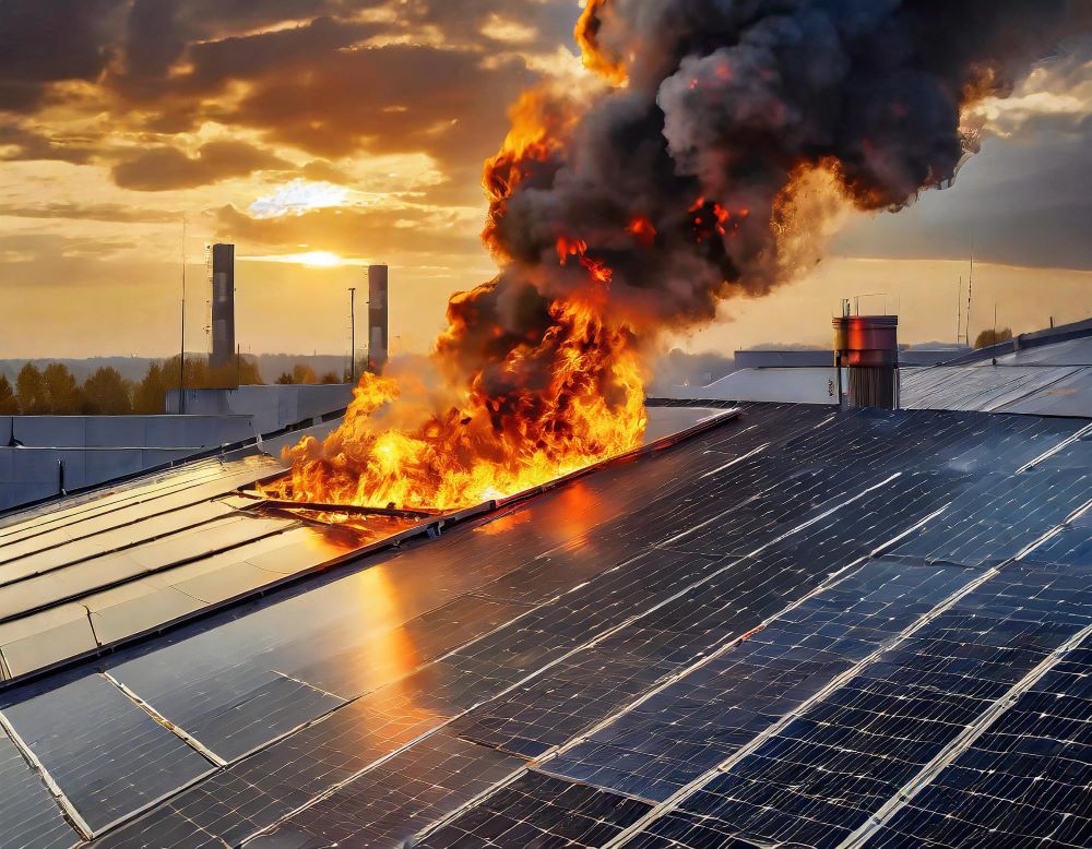 seguridad instalación fotovoltaica industrial